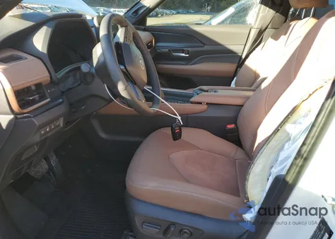 2025 Toyota Grand Highlander Limited z USA, uszkodzony, nr VIN 5TDADAB51SS014674